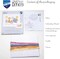 Baby Shower II Counted Cross Stitch Kit – 14CT Cotton Aida, DIY Embroidery for Beginners & Adults, 10.8×8.8 Inch, Home Décor & Gift